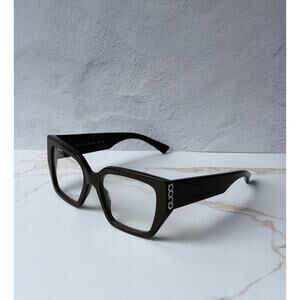 NEW Gucci GG2042O Brown Oversized Square Eyeglasses Frames